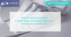 Coronavirus et entreprises en difficulté